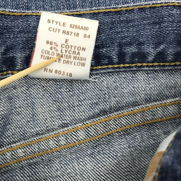 Lucky Brand Dungaree Boot Cut Jean Sz 6/28 Stretch - Picture 5 of 6